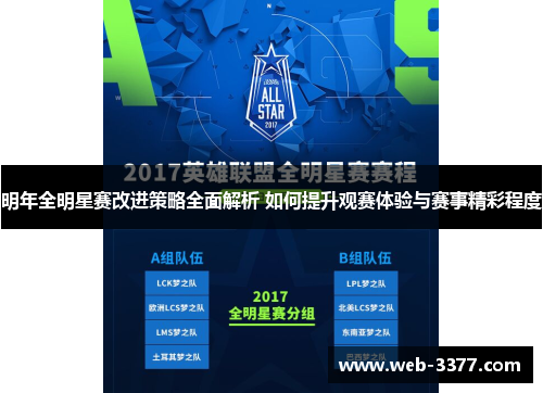 明年全明星赛改进策略全面解析 如何提升观赛体验与赛事精彩程度