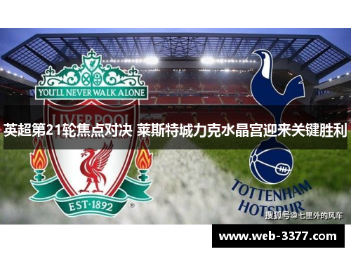 英超第21轮焦点对决 莱斯特城力克水晶宫迎来关键胜利